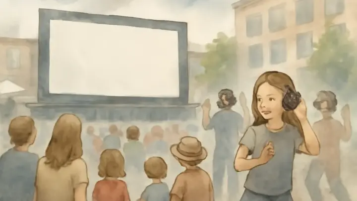 Free Family Films and Silent Disco at Darley Street Market