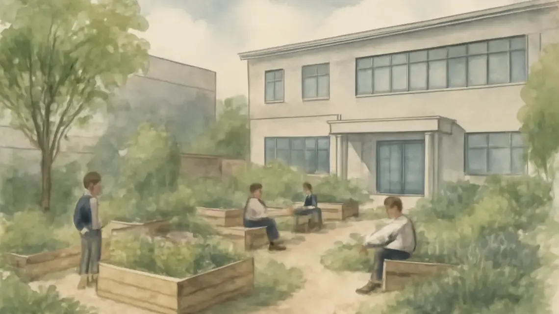T Level Students Create Biodiverse Wellbeing Garden at Bradford College