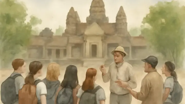 Bradford College Students Participate in Cambodia Trip