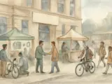 Free Hot Drinks and Bike Registration for Car Free Day