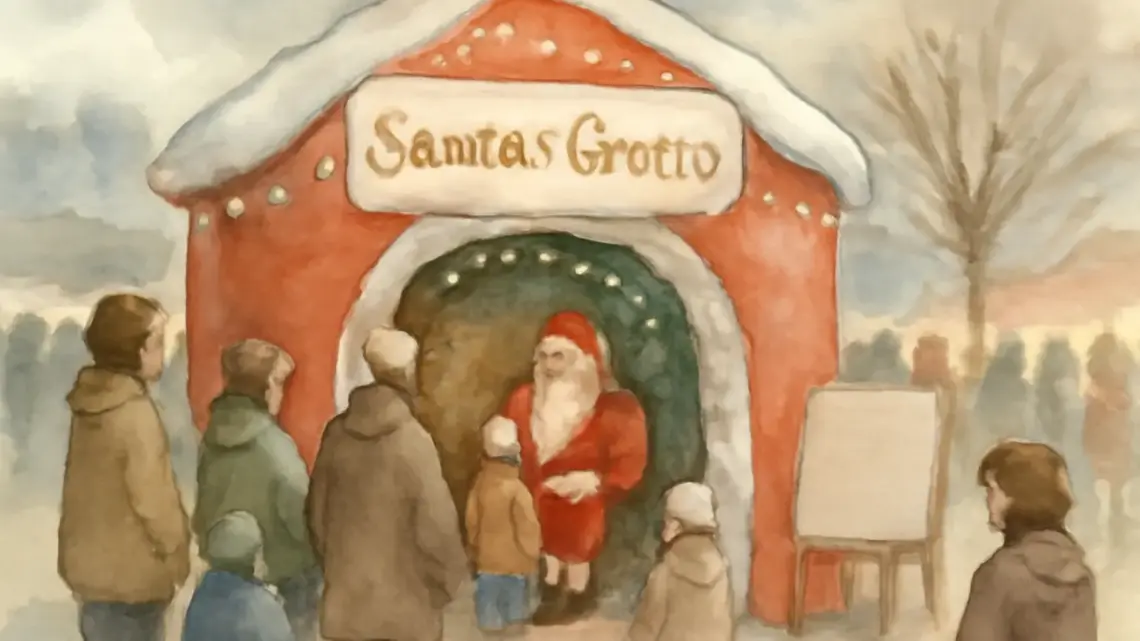 Inflatable Santa’s Grotto Available to Hire in Bradford