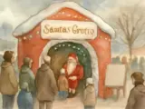 Inflatable Santa's Grotto Available to Hire in Bradford