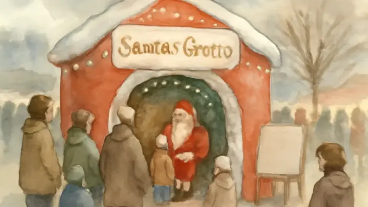 Inflatable Santa’s Grotto Available to Hire in Bradford