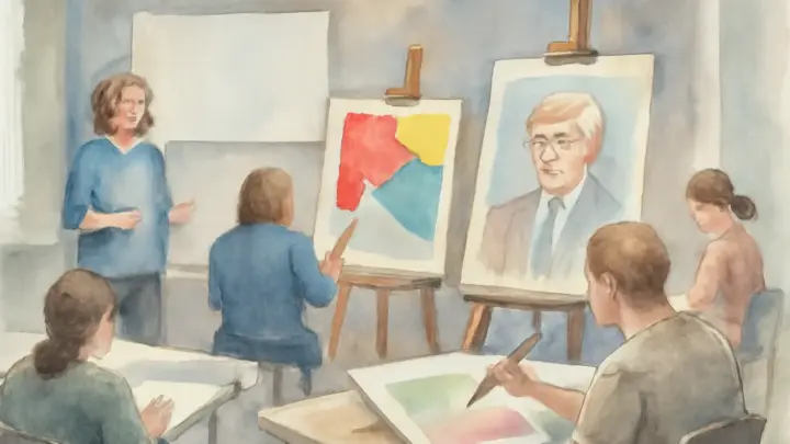 Pop Art and Hockney Workshops at Cartwright Hall