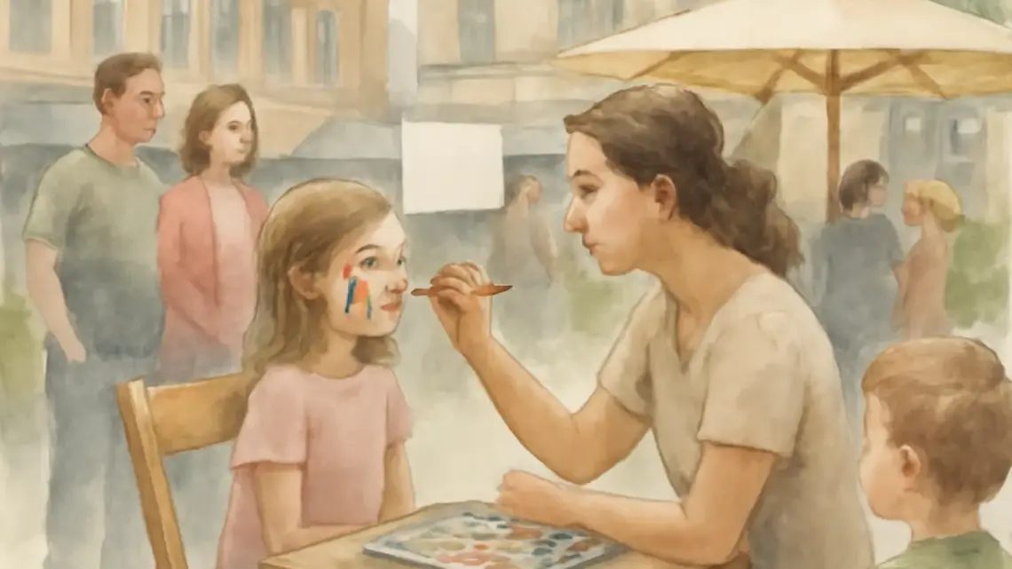 Free Face-Painting Event at Darley Street Market
