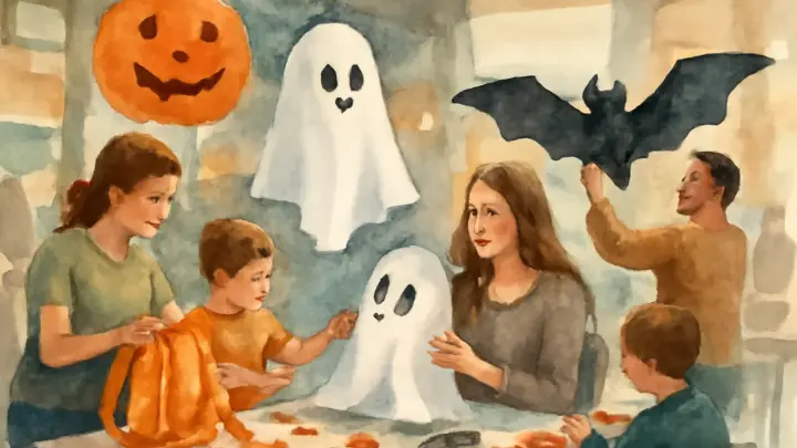 Halloween Craft Workshop at Darley Street Market