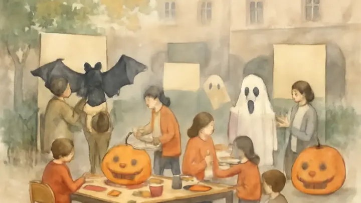 Halloween Workshop to Create Giant Bats and Ghosts