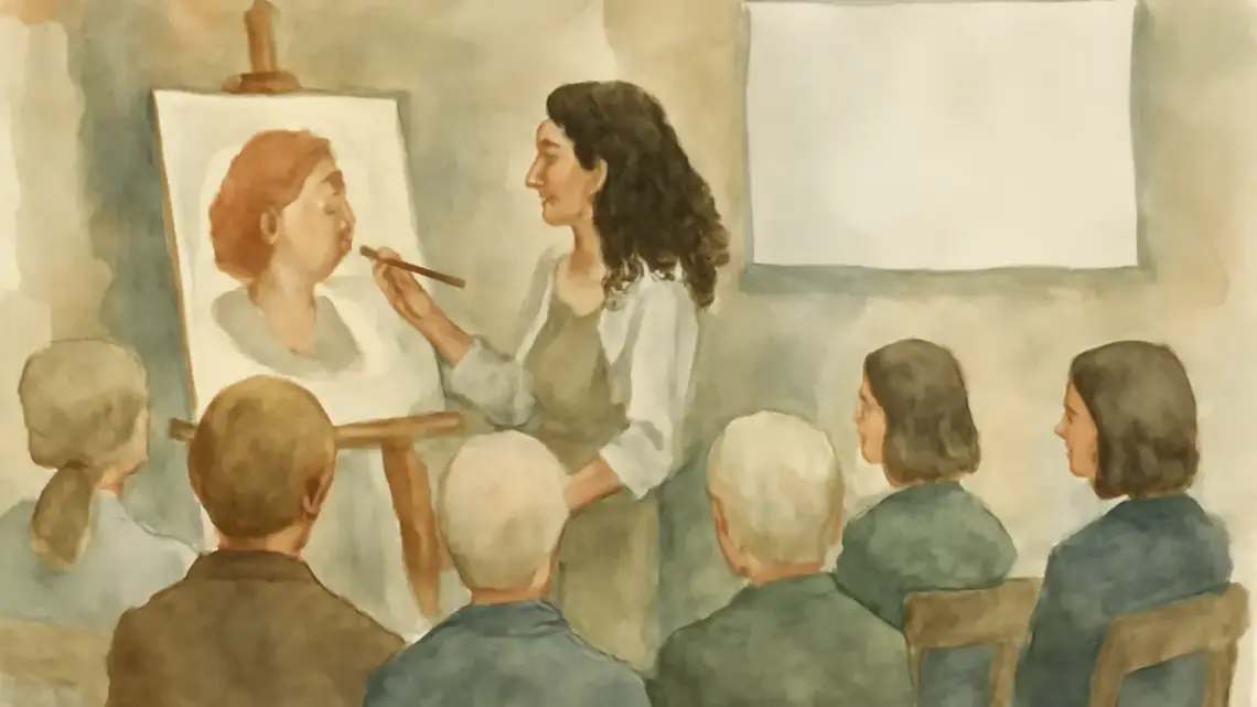 Portrait in Oils Painting Workshop Scheduled for January