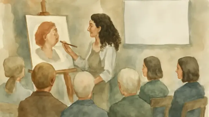 Portrait in Oils Painting Workshop Scheduled for January